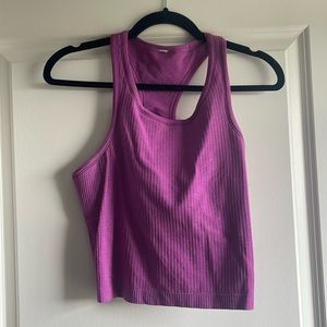Lululemon Ebb To Street Racerback Crop Tank